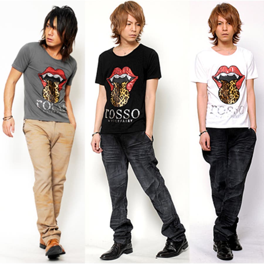 お兄系 Tシャツ メンズ【rosso[品番：LU000000002]｜LUXSTYLE（ラグ