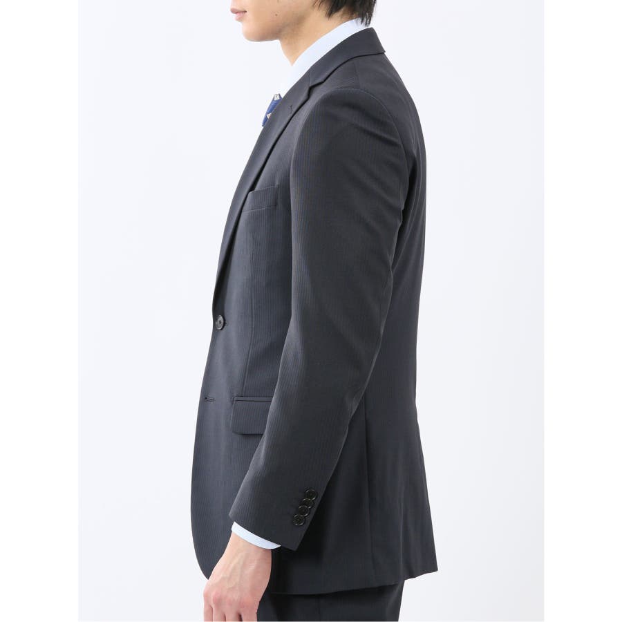 ストレッチウォッシャブル スリムフィット 2ボタン3ピーススーツ