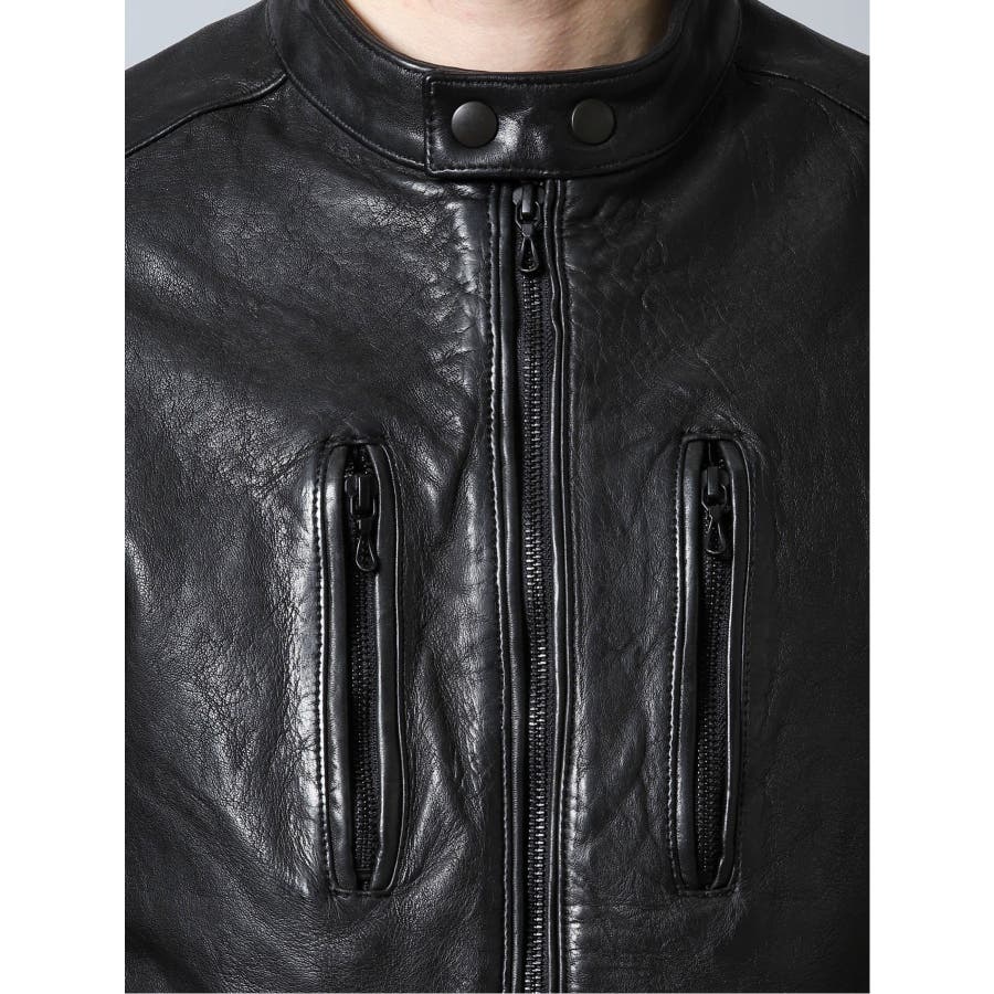 シェラック/SHELLAC シープレザー シングルライダース[品番：TKQJ0010579]｜TAKA-Q  MEN（タカキュー）のメンズファッション通販｜SHOPLIST（ショップリスト）