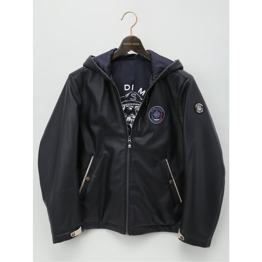 専用、シナコバ ブレザー フード付き シナコバ フード付きレザー