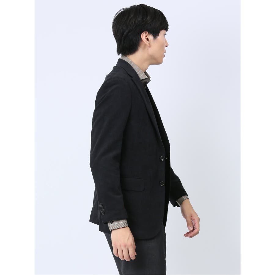 ダブルラッセルニット スリムフィット 2ボタンジャケット 黒[品番：TKQJ0020036]｜TAKA-Q  MEN（タカキュー）のメンズファッション通販｜SHOPLIST（ショップリスト）
