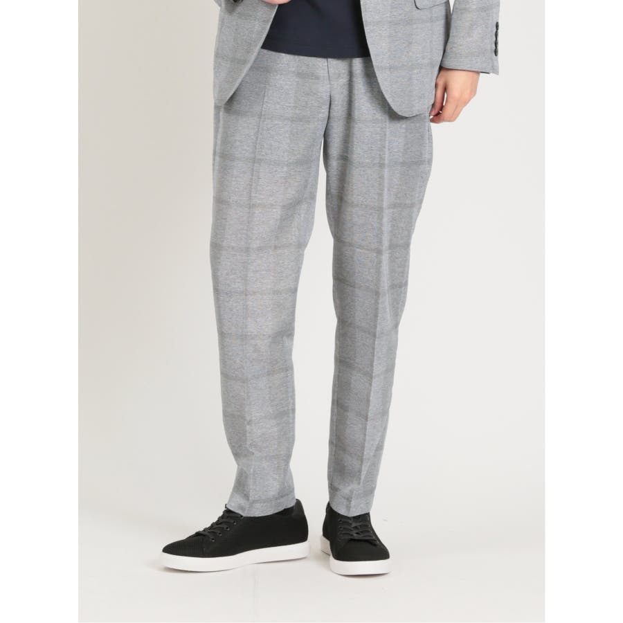 TechLinen スリムフィット ノータックパンツ[品番：TKQJ0018236]｜TAKA