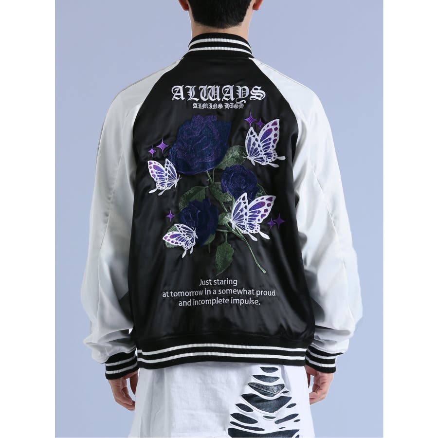 リバーシブル スカジャン[品番：TKQJ0020380]｜TAKA-Q MEN