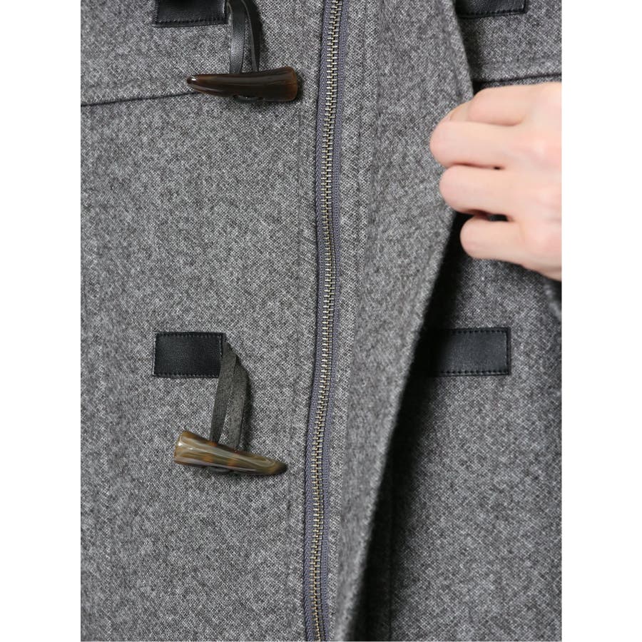ニットメルトン ダッフルコート[品番：TKQJ0024180]｜TAKA-Q MEN