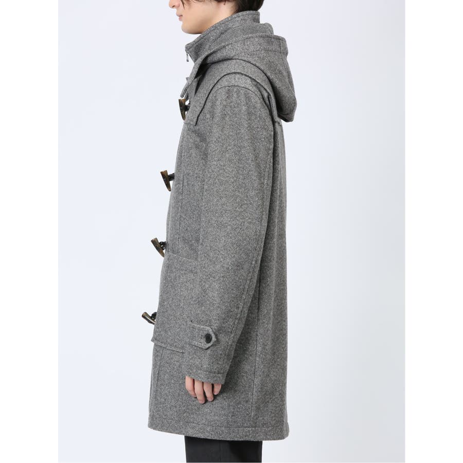 ニットメルトン ダッフルコート[品番：TKQJ0024180]｜TAKA-Q MEN