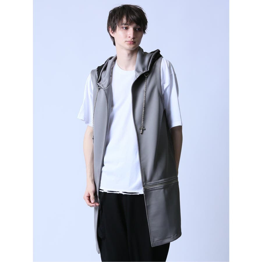 【人気投票 1~37位】ハイブランド人気ランキング！ ノースリーブ ロングパーカー[品番：TKQJ0022465]｜TAKA-Q  MEN（タカキュー）のメンズファッション通販｜SHOPLIST（ショップリスト） トップス