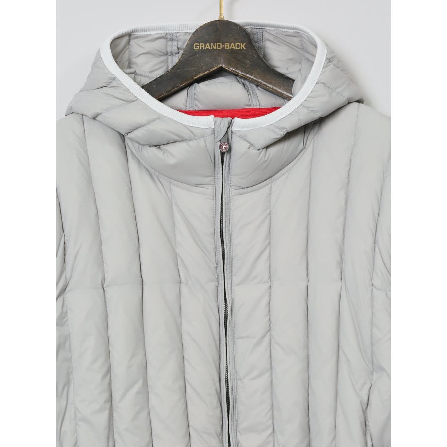 大きいサイズ】ジーステージ/G-stage ニットコンビダウンパーカー[品番