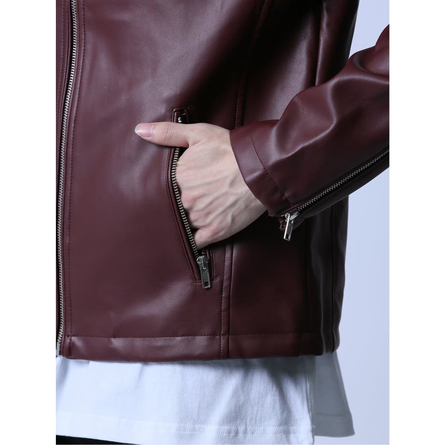 人気色 未使用品】マーダーライセンス シングル ライダース 46 L