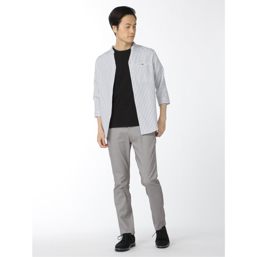 新品　adabat スリムフィット パンツ ライトグレー アダバット adabat ストレッチパンツ （ライトグレー(210
