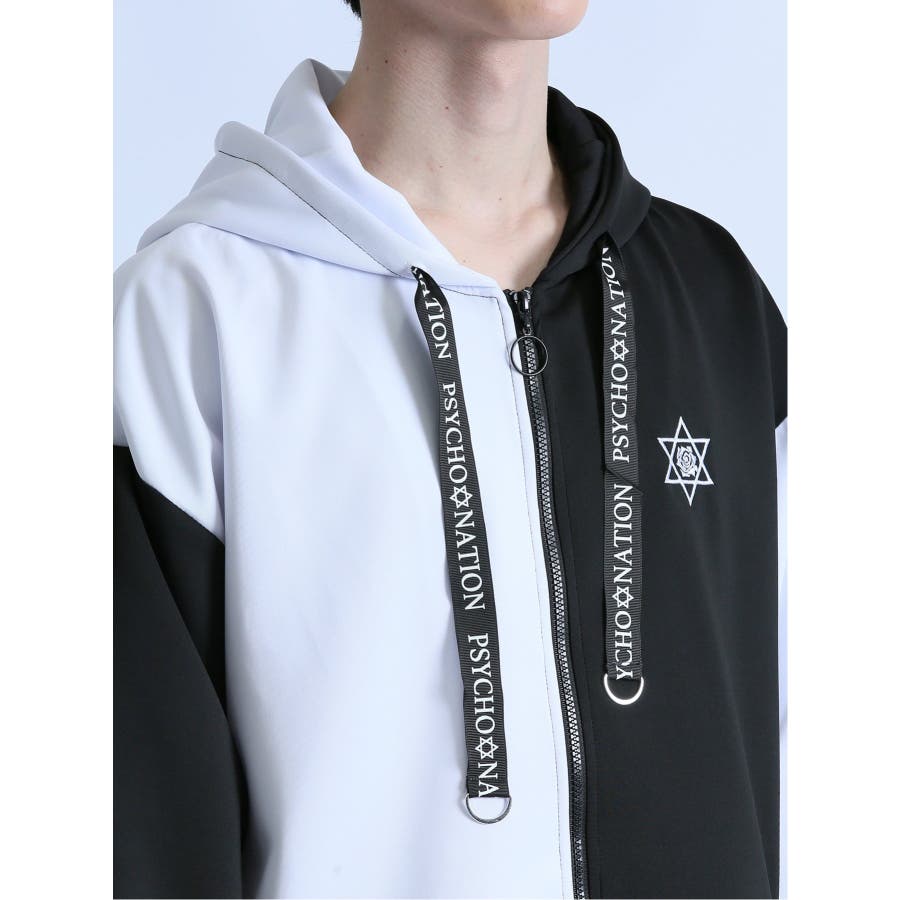 サイコネーション/PSYCHONATION うさ耳 フルZIPパーカー[品番：TKQJ0021356]｜TAKA-Q  MEN（タカキュー）のメンズファッション通販｜SHOPLIST（ショップリスト）