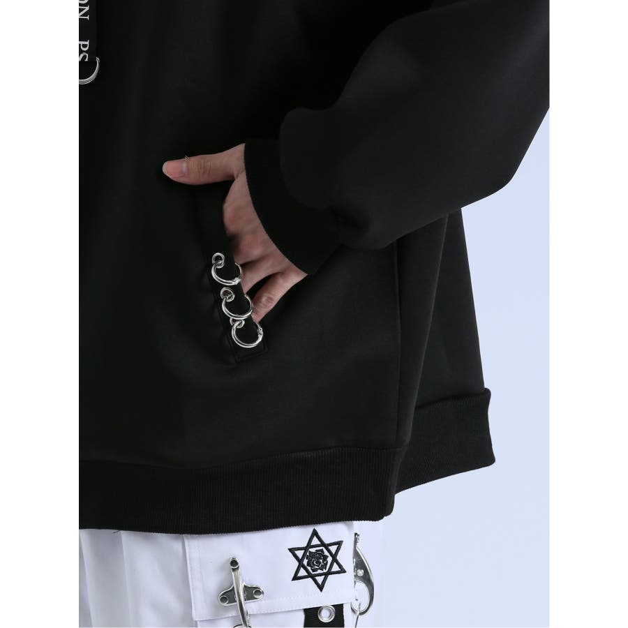 SD×PSYCHONATION うさ耳レースアップ ZIPパーカー[品番