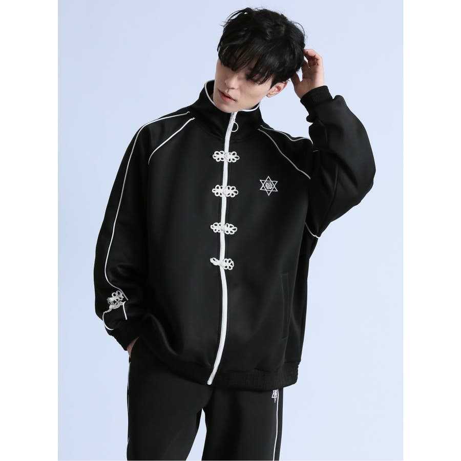 【新品タグ付】Ｊリーグ開幕期 コダックオールスター トレーニングウェア ジャージ SD×PSYCHONATION チャイナパイピング ジャージジャケット[品番