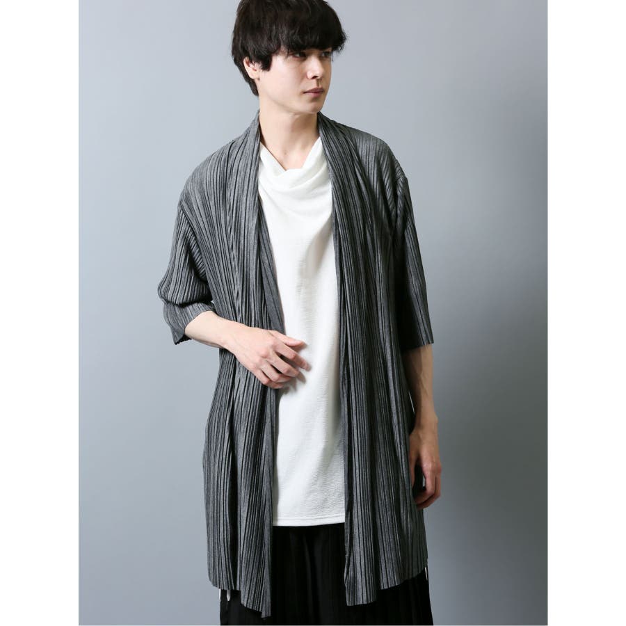 シェラック SHELLAC 5分袖プリーツ[品番：TKQJ0011697]｜TAKA-Q MEN