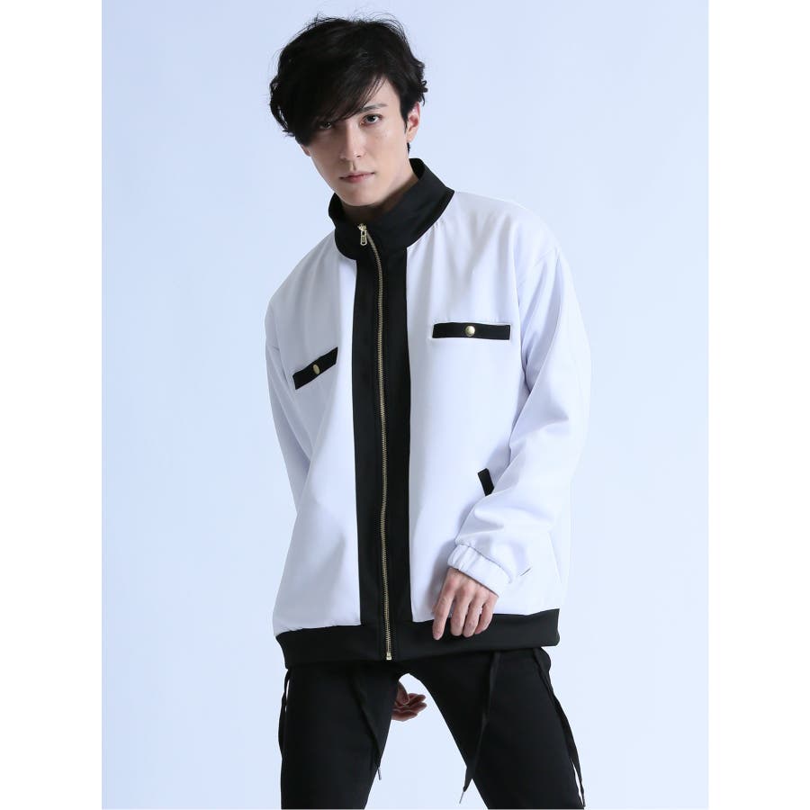 【セマンティックデザイン】バイカラー トラックジャケット[品番：TKQJ0021764]｜TAKA-Q  MEN（タカキュー）のメンズファッション通販｜SHOPLIST（ショップリスト）