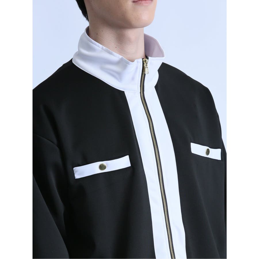 セマンティックデザイン】バイカラー トラックジャケット[品番：TKQJ0021764]｜TAKA-Q  MEN（タカキュー）のメンズファッション通販｜SHOPLIST（ショップリスト）