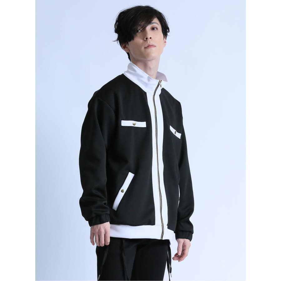 セマンティックデザイン】バイカラー トラックジャケット[品番：TKQJ0021764]｜TAKA-Q  MEN（タカキュー）のメンズファッション通販｜SHOPLIST（ショップリスト）