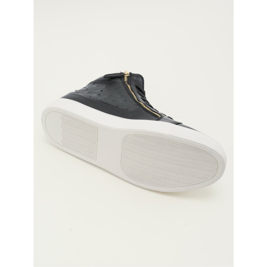 ハイカット ZIPスニーカー[品番：TKQJ0020865]｜TAKA-Q MEN