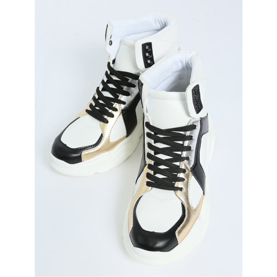 レースアップ ハイカットスニーカー[品番：TKQJ0020363]｜TAKA-Q  MEN（タカキュー）のメンズファッション通販｜SHOPLIST（ショップリスト）