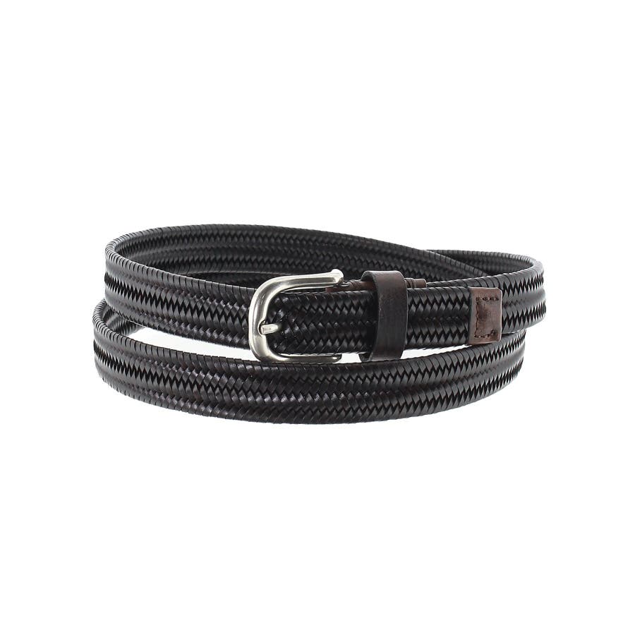 POST&CO ポストアンドコー ベルト 新作 IL09208N95 POST&CO 【ポストアンドコー】 クロコダイル背革20㎜プンターレ
