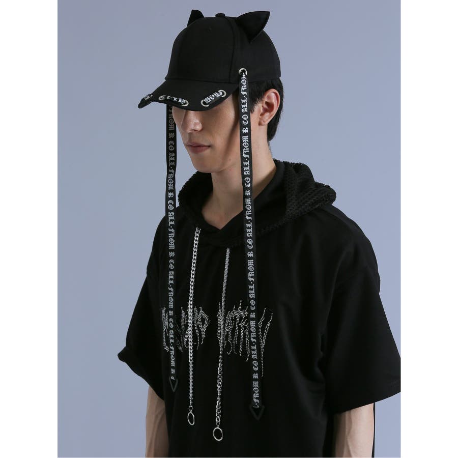 SD×PSYCHONATION 猫耳ツイルCAP[品番：TKQJ0019238]｜TAKA-Q MEN 