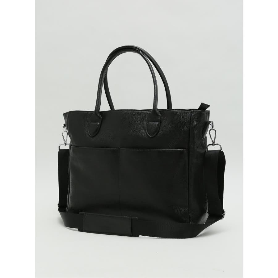 シュリンクレザー 2WAYトートバッグ A4対応[品番：TKQJ0023115]｜TAKA-Q  MEN（タカキュー）のメンズファッション通販｜SHOPLIST（ショップリスト）