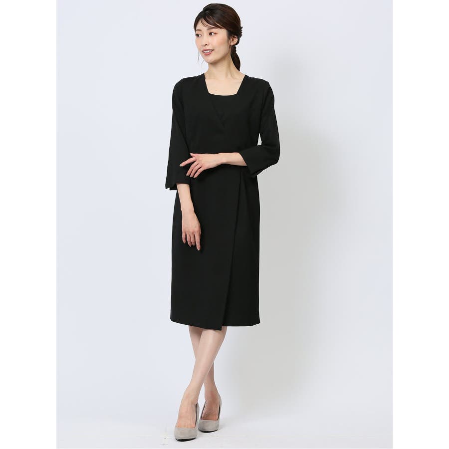 シワになりにくい】デイリーカシュクールワンピース – Sirin