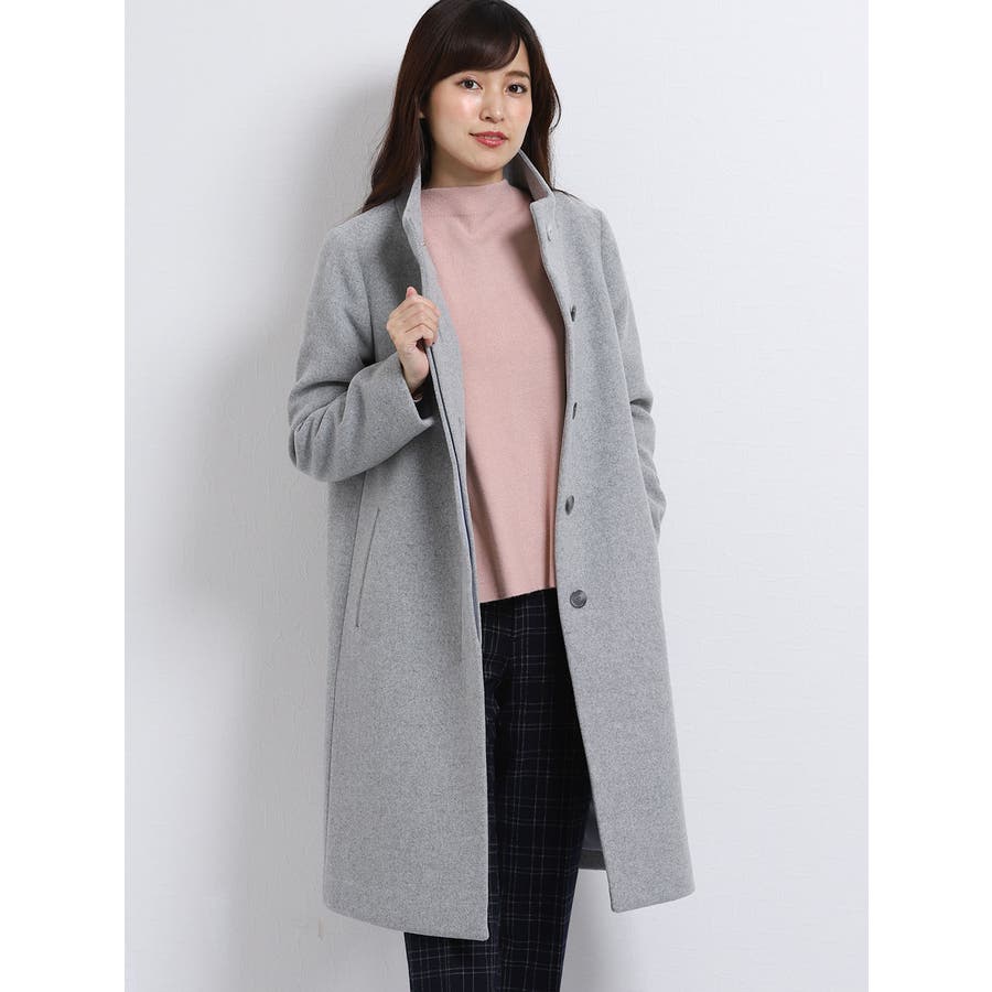 M F Editorial メルトンスタンドコート 品番 Tkqj Taka Q タカキュー のレディース ファッション通販 Shoplist ショップリスト