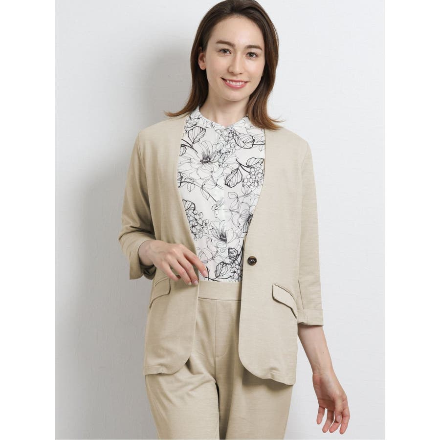 M F Editorial フェイクリネン 品番 Tkqj Taka Q タカキュー のレディース ファッション通販 Shoplist ショップリスト