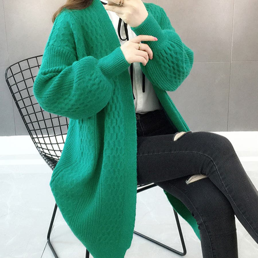 ロングカーディガン ロングニット レディース 品番 Msdl Maison De Latir メゾン のレディース ファッション通販 Shoplist ショップリスト