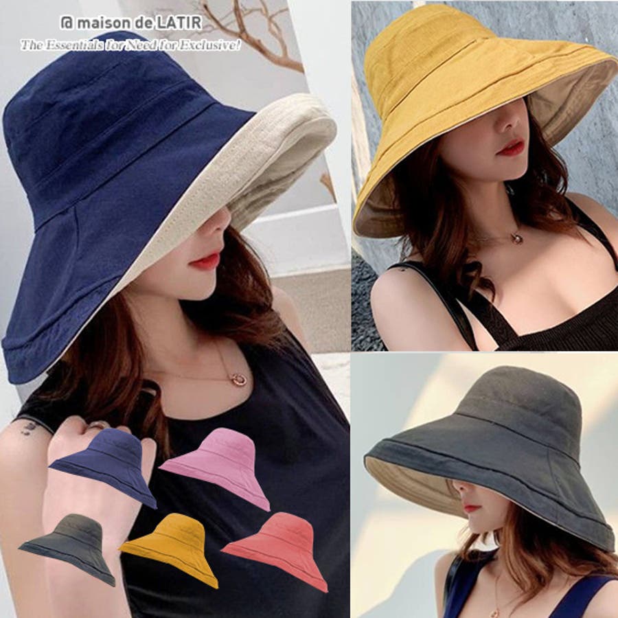 バケットハット 帽子 帽子[品番：MSDL0001186]｜maison de LATIR