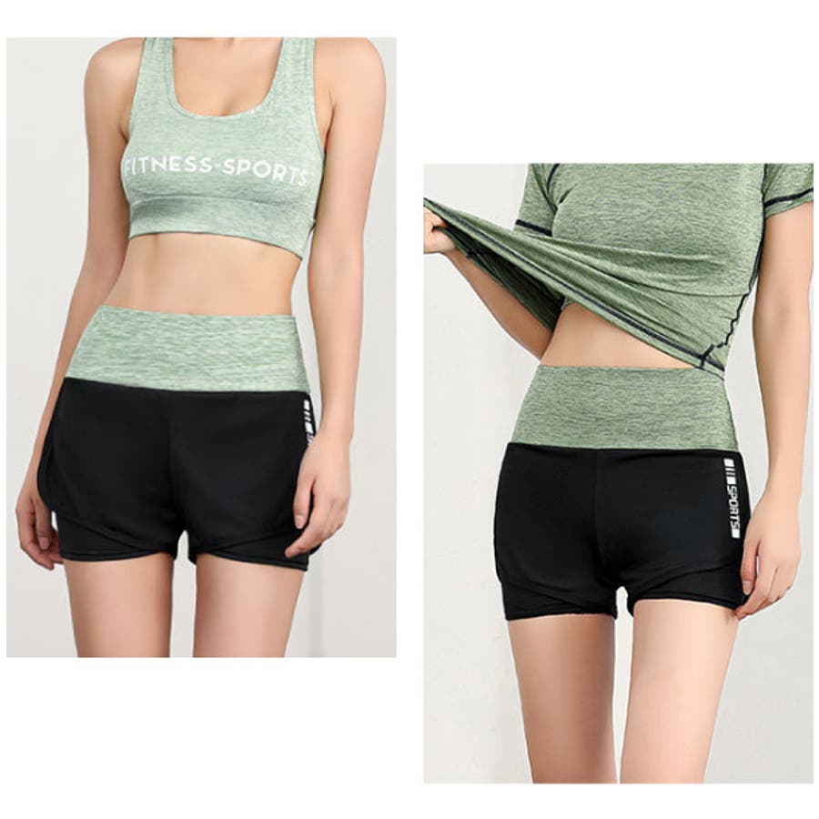 フィットネスショートパンツ フィットネスウェア カジュアル