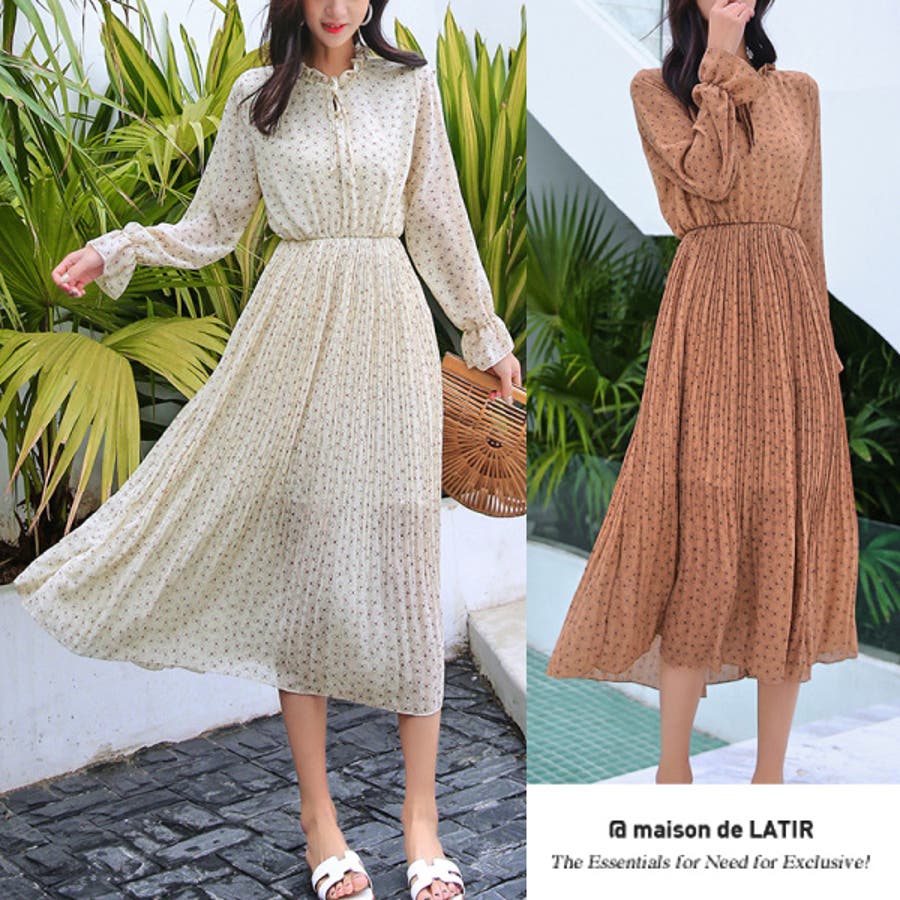 国産品 ワンピース de ワンピース[品番：MSDL0001156]｜maison 花柄 ワンピース