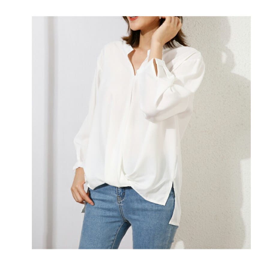 シャツ レディース ゆったりシャツ 品番 Msdl Maison De Latir メゾン のレディース ファッション通販 Shoplist ショップリスト