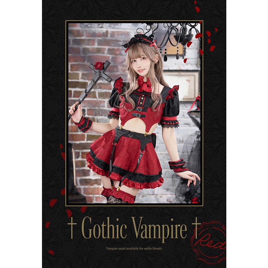 ゴシックハートヴァンパイア[品番：MYMT0000840]｜Malymoon （マリームーン  ）のレディースファッション通販｜SHOPLIST（ショップリスト）