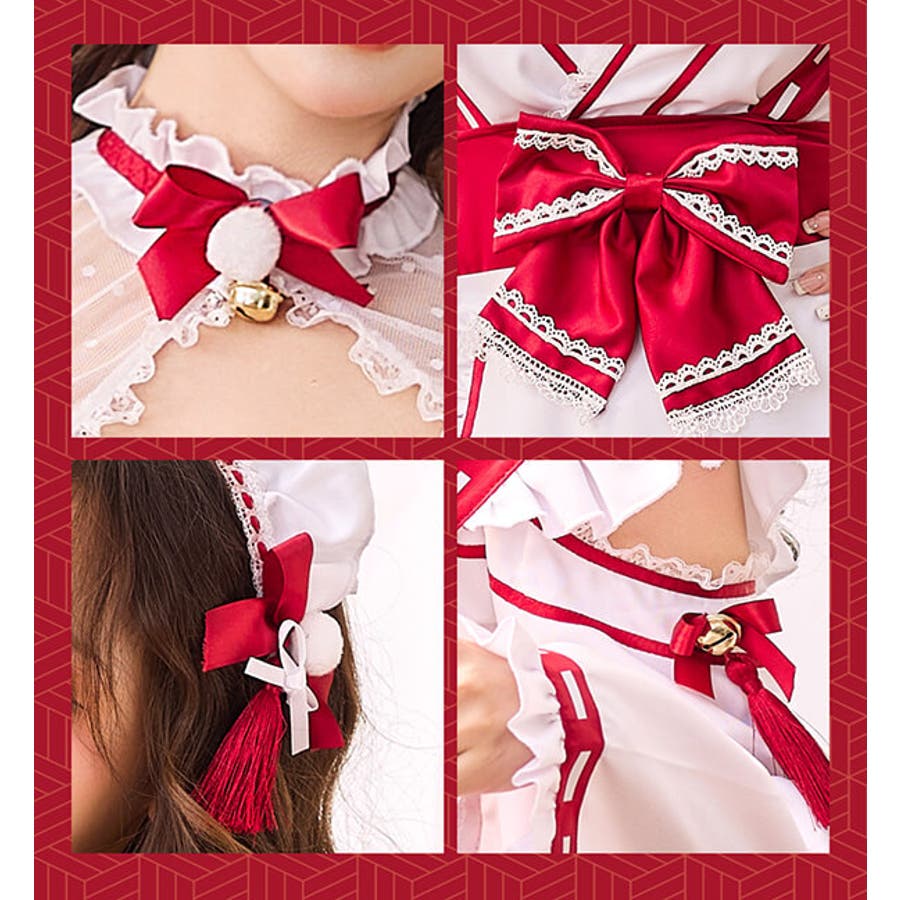 セール 海外 スイートシアードット巫女メイド[品番：MYMT0000803]｜Malymoon コスプレ衣装