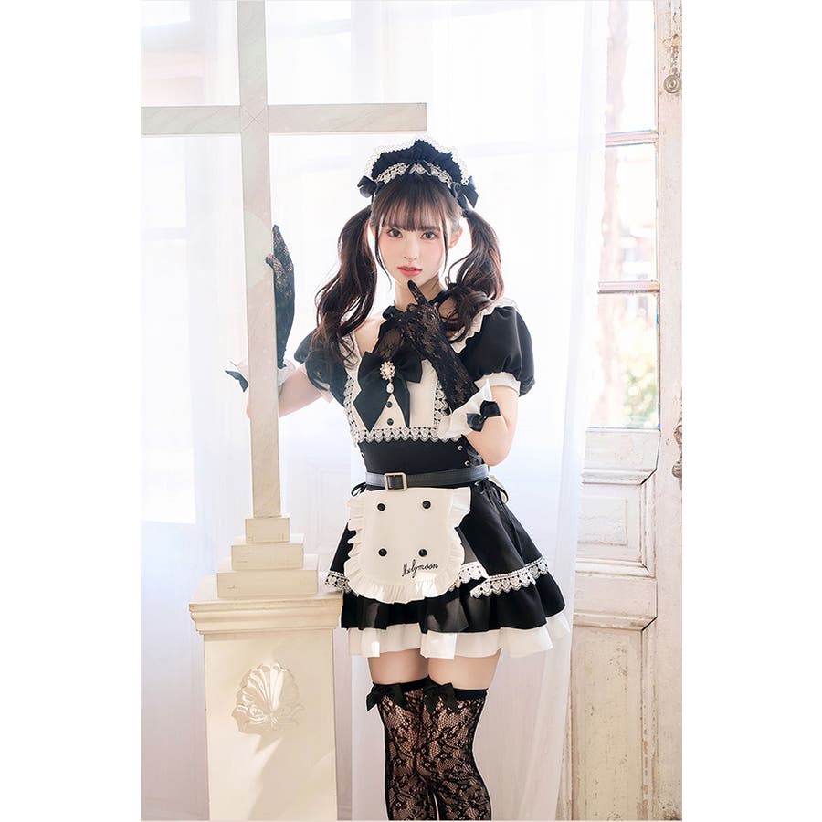 ブラック】トゥインクルドールメイド[品番：MYMT0000852
