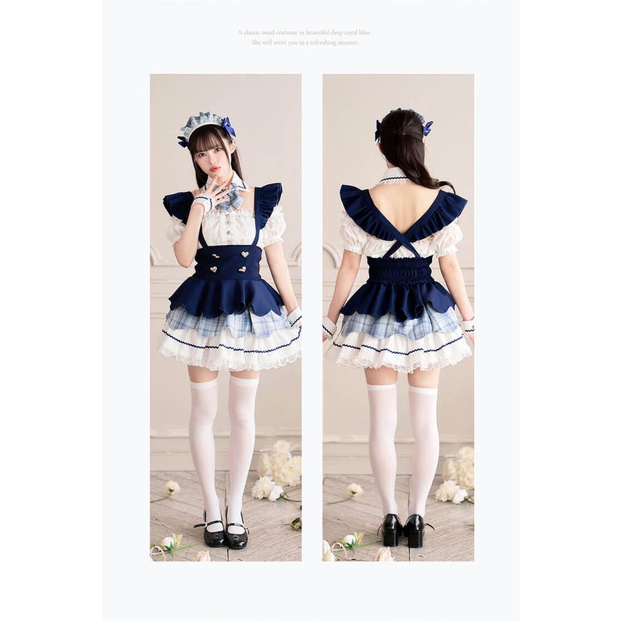 マリームーン ロイヤルブルーヒロインメイド　ml10231 Malymoon ロイヤルブルーヒロインメイド[品番：MYMT0000879]｜Malymoon