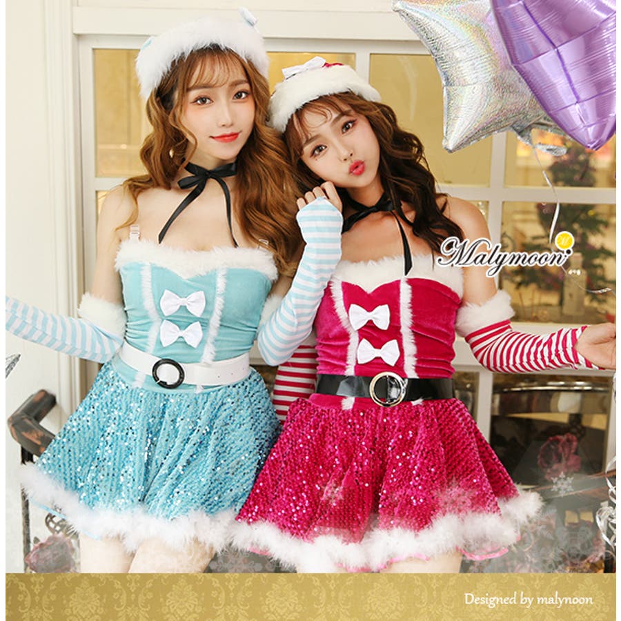クリスマス サンタ コスプレ[品番：MYMT0000125]｜Malymoon （マリームーン  ）のレディースファッション通販｜SHOPLIST（ショップリスト）