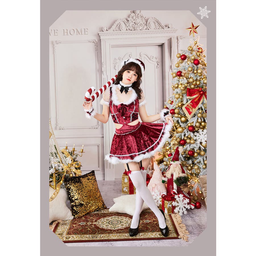 サイドカットサンタ[品番：MYMT0000582]｜Malymoon （マリームーン ）のレディースファッション通販｜SHOPLIST（ショップリスト）