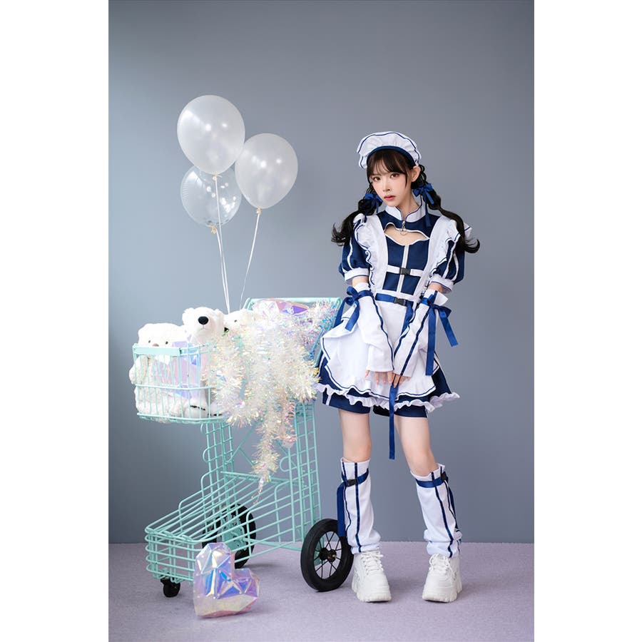 Marymoon ミッドブルージャージメイド｜トップス