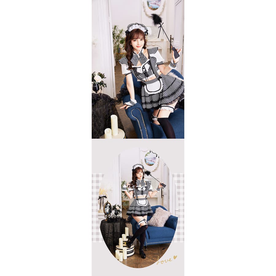 千鳥エレガンスメイド[品番：MYMT0000659]｜Malymoon （マリー