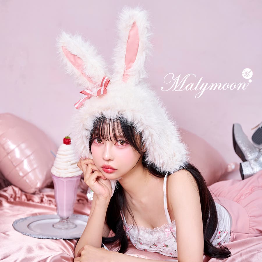ドーリーバニーヘッドピース[品番：MYMT0000758]｜Malymoon