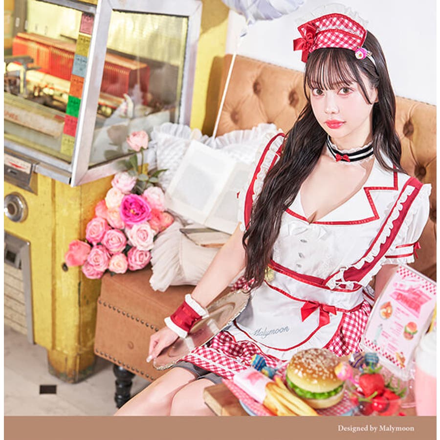 キャンディポップコルセットメイドナース10点セットMalymoonマリームーン キャンディポップコルセットメイドナース10点セットMalymoon
