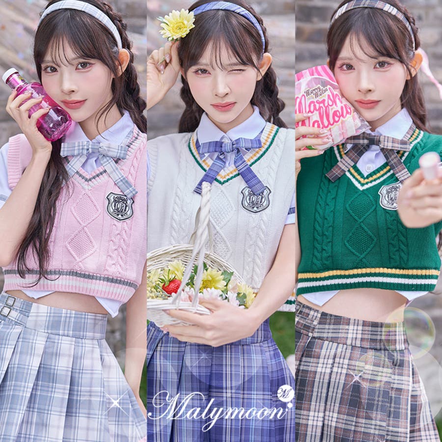 アイドルモードスクールガールコスチューム《オリジナルコスプレ6点