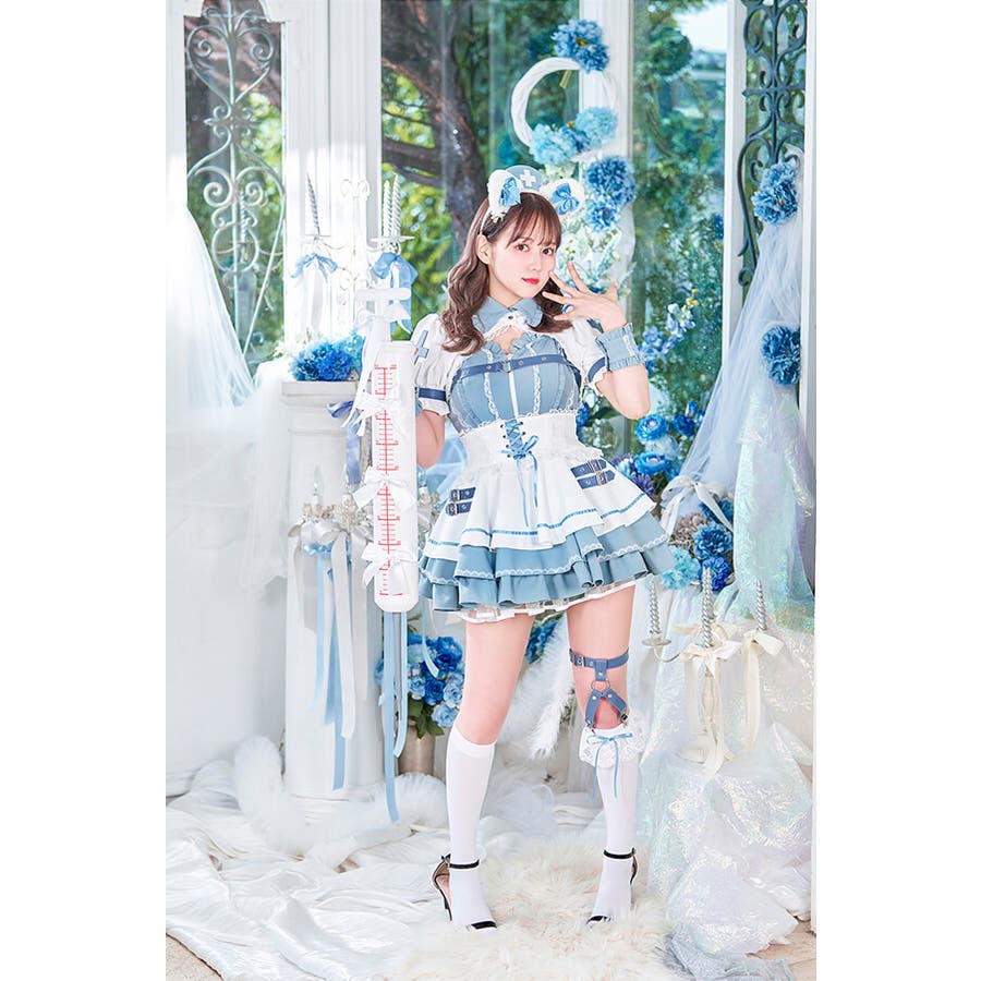 ジェラートキャットナース[品番：MYMT0000684]｜Malymoon （マリームーン  ）のレディースファッション通販｜SHOPLIST（ショップリスト）