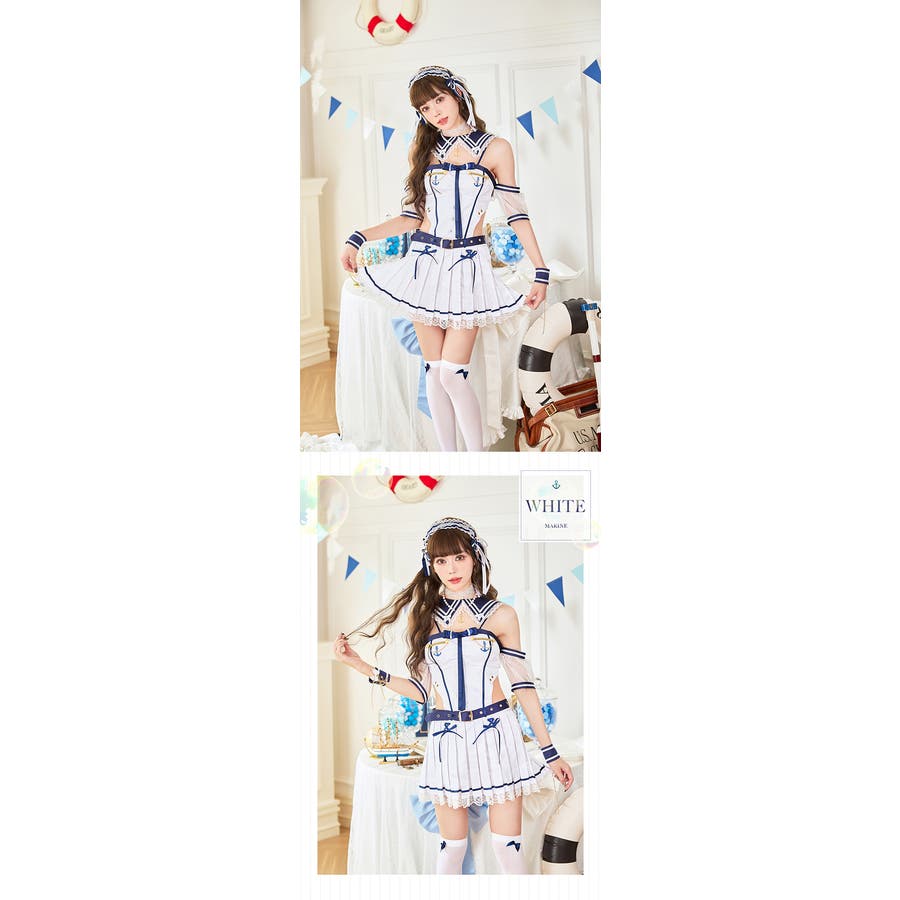 サイドカットセーラーマリン[品番：MYMT0000668]｜Malymoon （マリームーン  ）のレディースファッション通販｜SHOPLIST（ショップリスト）
