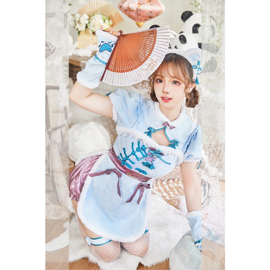 もこもこベアチャイナ[品番：MYMT0000595]｜Malymoon （マリームーン  ）のレディースファッション通販｜SHOPLIST（ショップリスト）