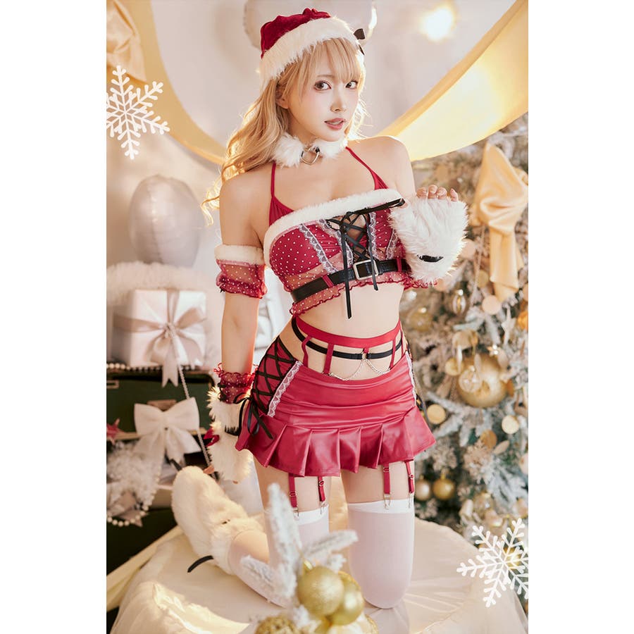 即日発送】【シスルコラボ】ルージュレッドレザーサンタ《クリスマスコスプレ13点セット》【Malymoon/マリームーン】【9983】 |  オリジナルコスチューム(original design costume),クリスマスコスプレ（X'mas-costume） | Malymoon( マリームーン)オフィシャルウェブストア