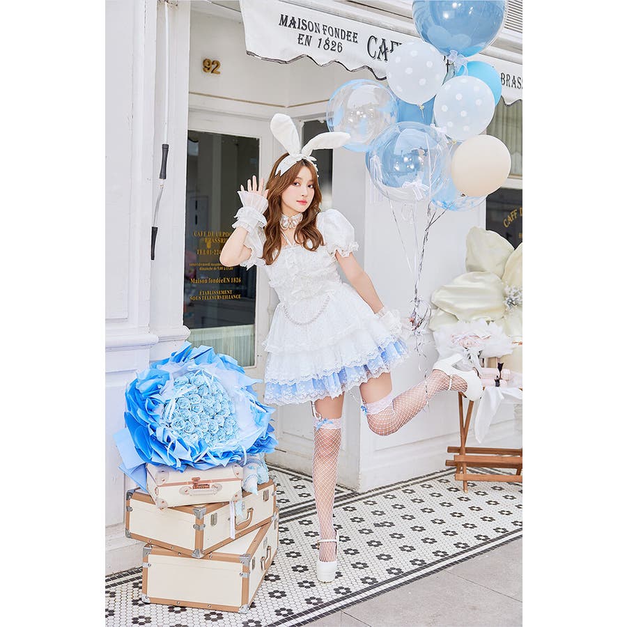 シャンメルティアードレースバニー[品番：MYMT0000997]｜Malymoon