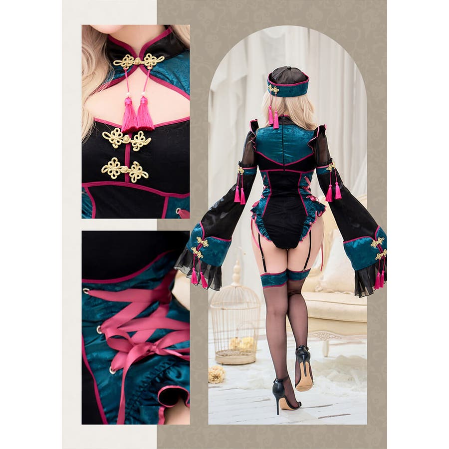 マリームーン　ミスティカルルージュキョンシー　バニー　コスプレ衣装 マリームーン ミスティカルルージュキョンシー バニー コスプレ